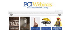 Desktop Screenshot of pciwebinars.com